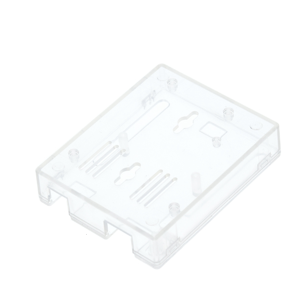 TZT Uno R3 Case Enclosure Transparent Acrylic Box Clear Cover Compatible for arduino UNO R3 Case