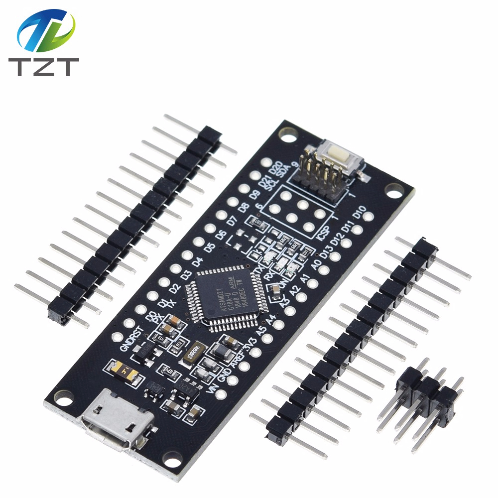 TZT For WeMos D1 SAMD21 M0 Mini USB For ARM Cortex M0 32-Bit Extension For Arduino Zero UNO Diy Electronic Module R3