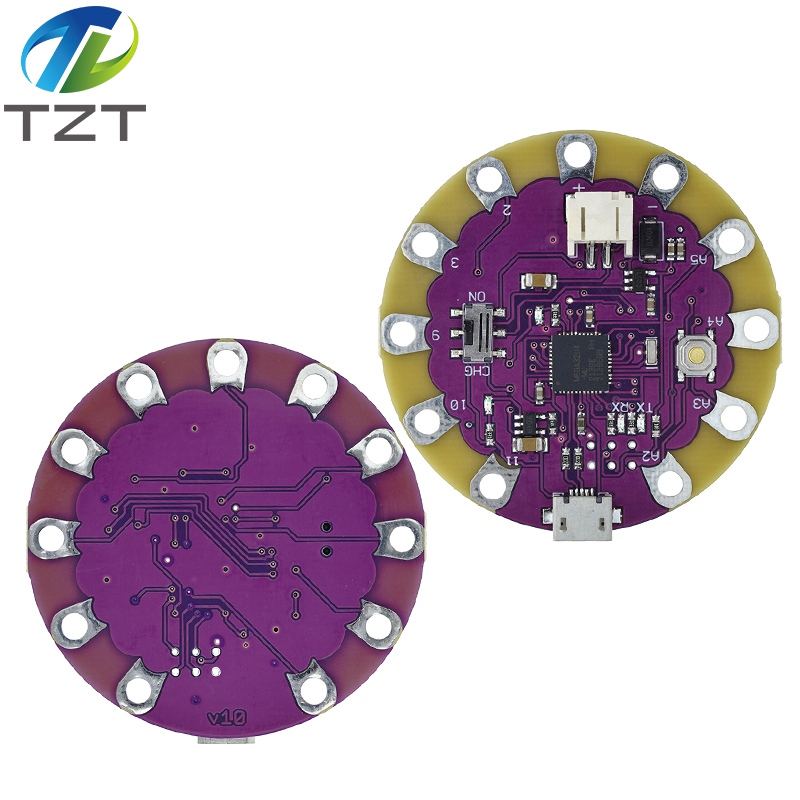 TZT ATmega32U4 Board LilyPad Micro USB For Arduino USB Microcontroller Development Board