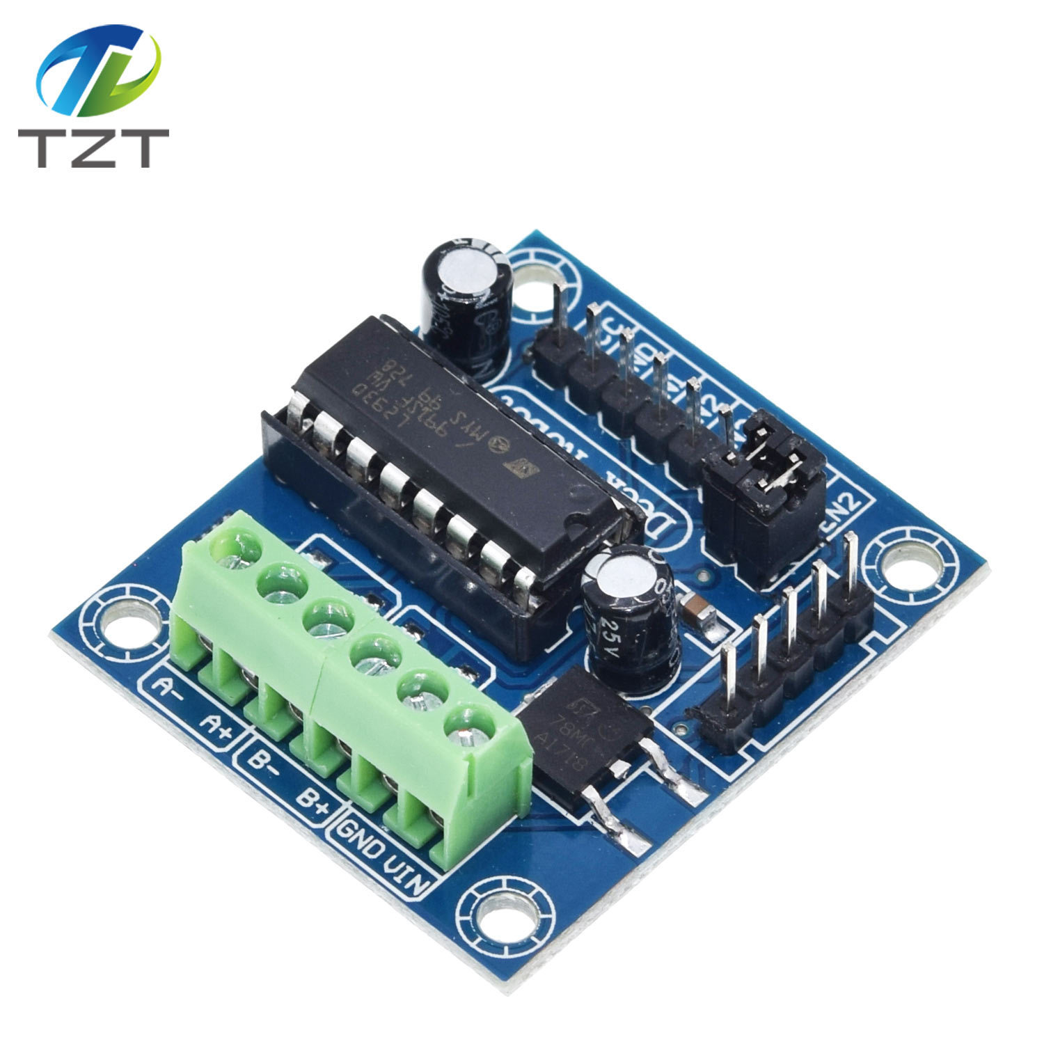 TZT 1pcs Mini 4CH 4 Channel Motor Drive Driver Shield L293 L293D Expansion Board Module