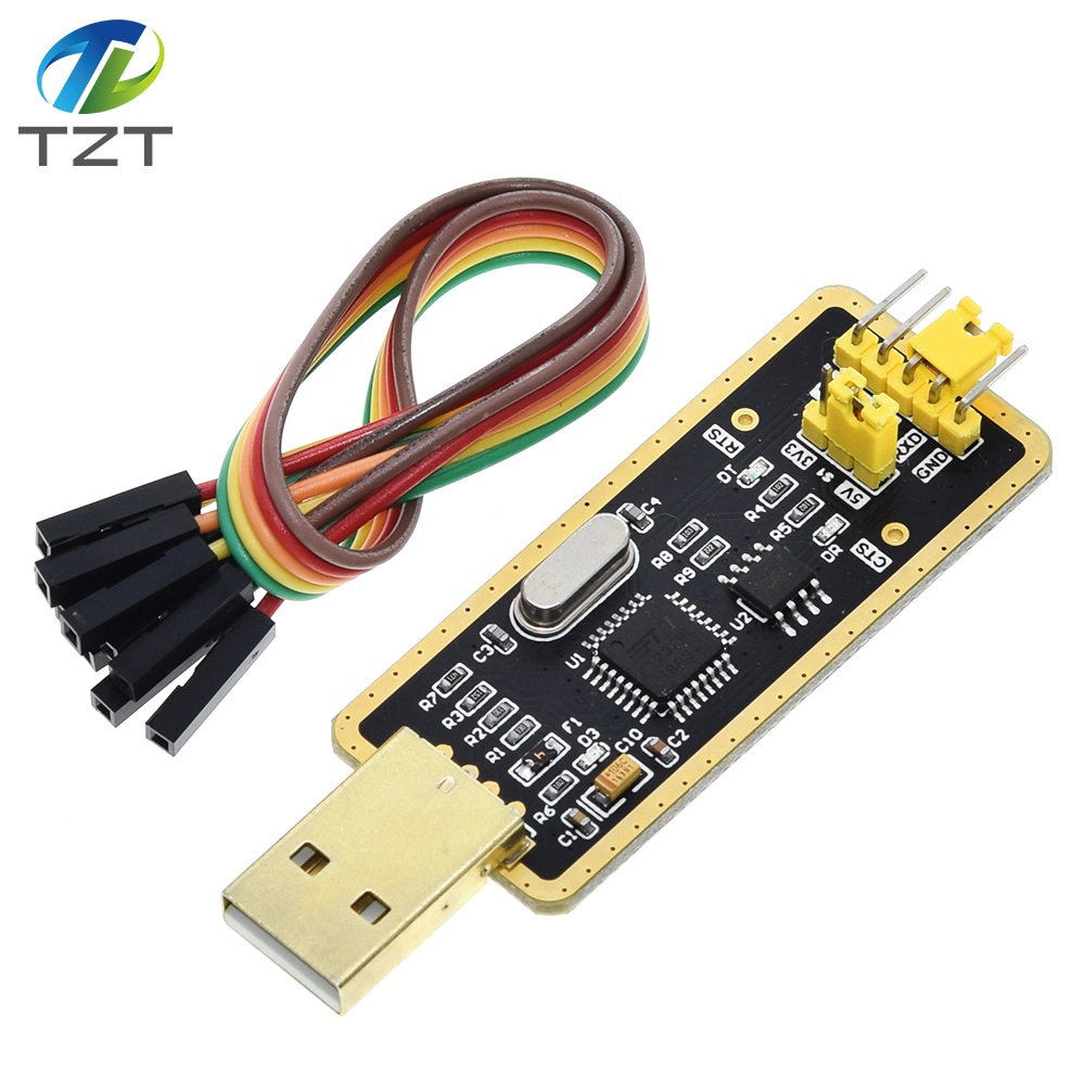 TZT FT232 FT232BL FT232RL USB 2.0 to TTL Level Download Cable to Serial Board Adapter Module 5V 3.3V Debugger TO 232 support win10