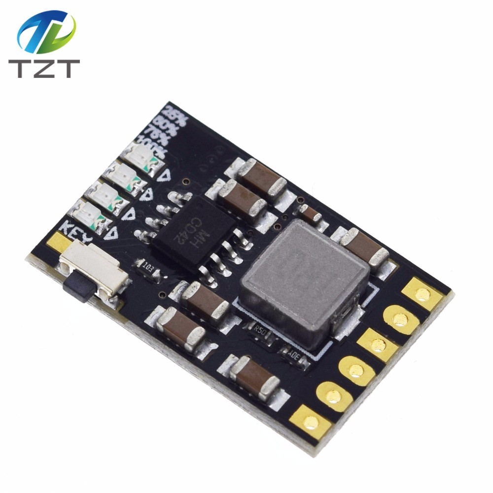 TZT MH-CD42 DC 5V 2.1A Mobile Power Diy Board 4.2V Charge/Discharge(boost)/battery protection/indicator module 3.7V lithium 18650