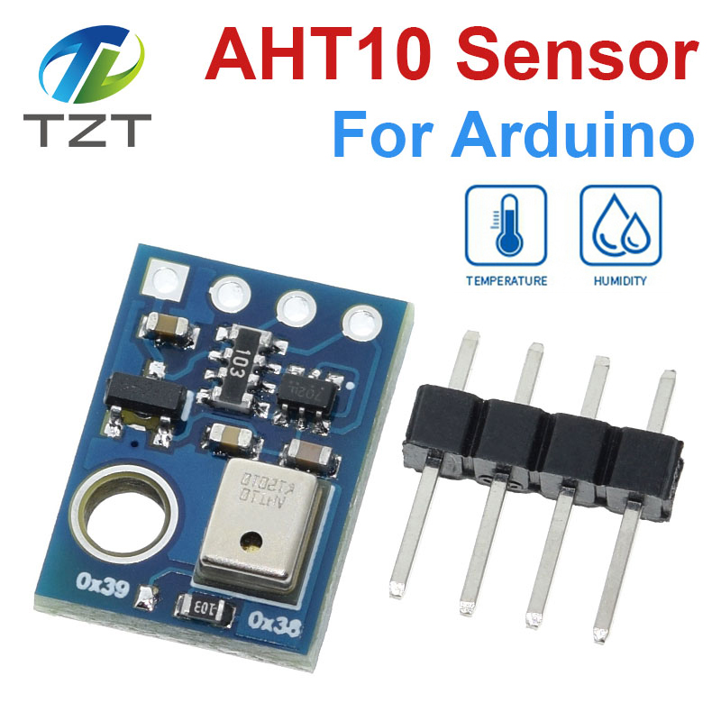 TZT AHT10 High Precision Digital Temperature and Humidity Sensor Measurement Module I2C Communication Replace DHT11 SHT20 AM2302