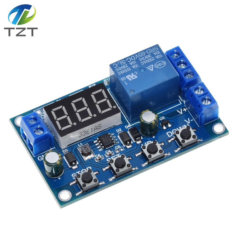 TZT DC 6-40V Battery Charger Discharger Control Switch Undervoltage Overvoltage Protection Board Auto Cut Off Disconnect Controller