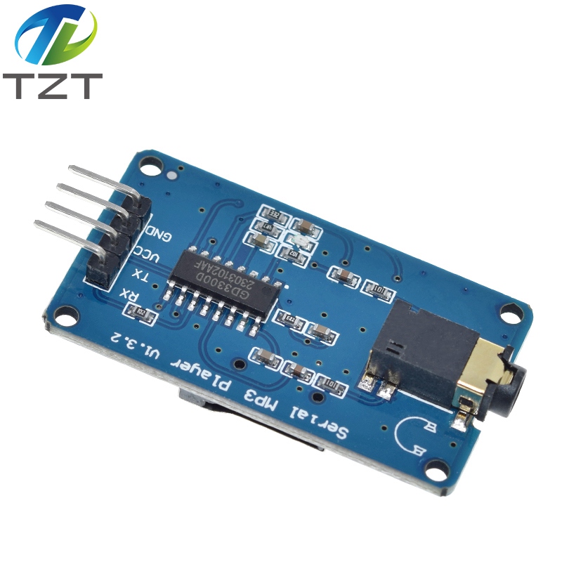 TZT YX6300 YX5300 UART Control Serial Module MP3 Music Player Module For Arduino/AVR/ARM/PIC CF
