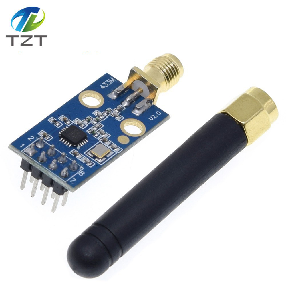 TZT CC1101 Wireless Module With SMA Antenna Wireless Transceiver Module For Arduino 433MHZ