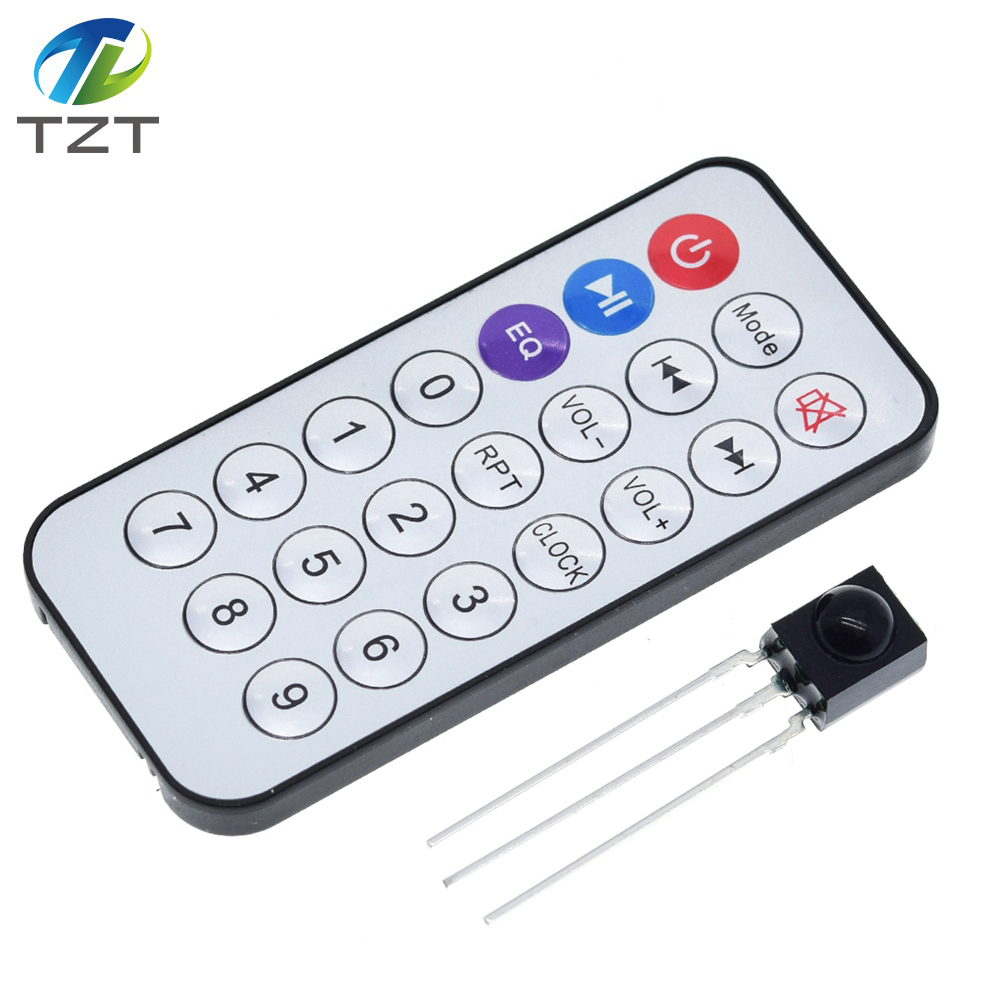TZT IR Receiver 38 kHz Wireless Remote Control Module Kits For MP3 Bluetooth 5.0  Audio Receiver board