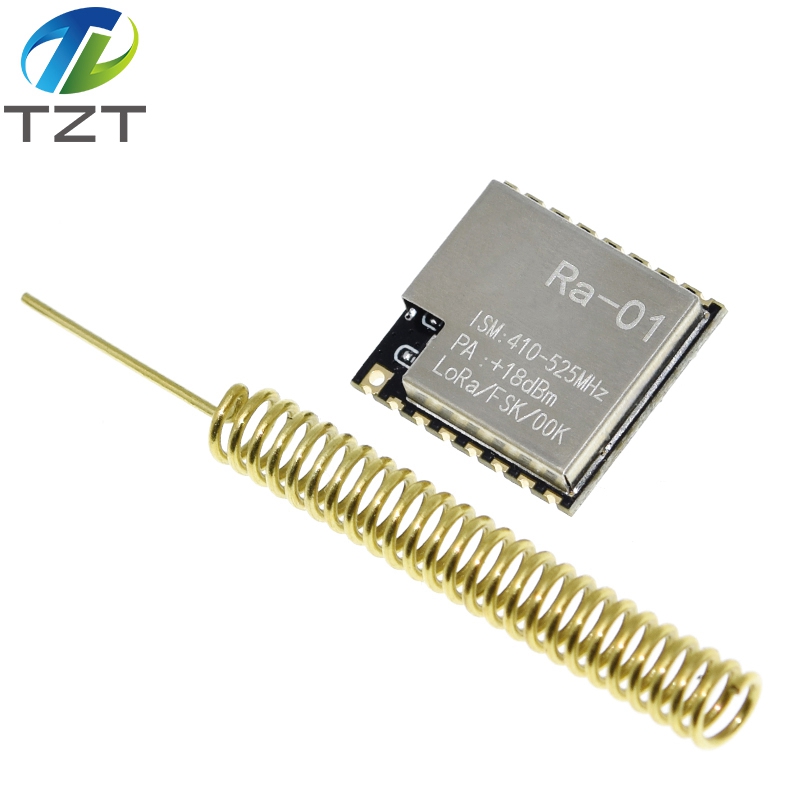 TZT Ra-01 LoRa SX1278 433Mhz  Wireless Spread Spectrum Transmission Module Most Distant 10KM For arduino
