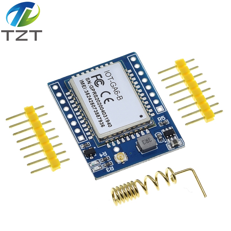 TZT Mini A6 GA6 GPRS GSM Kit Wireless Extension Module Board Antenna Tested Worldwide Store for SIM800L