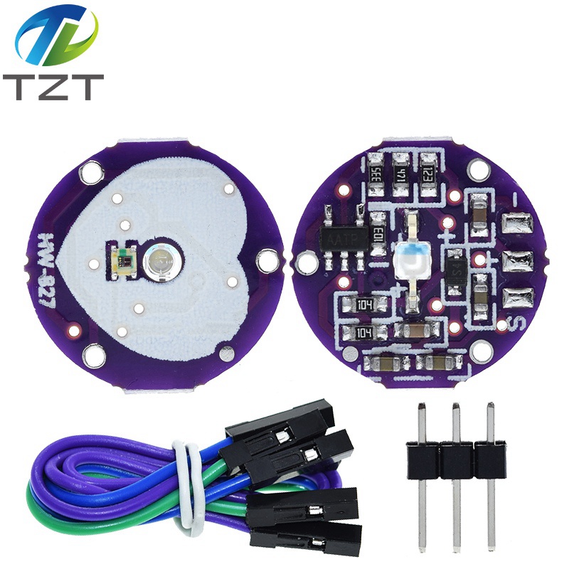 TZT Pulsesensor Pulse Heart Rate Sensor For Arduino Open Source Hardware Development Pulse Sensor