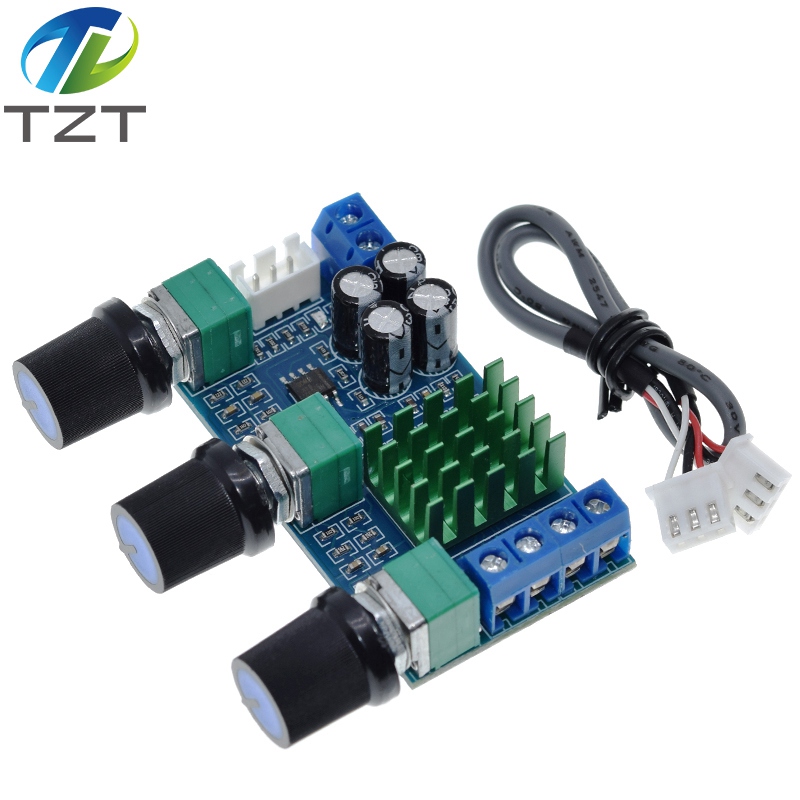 TZT XH-M567 TPA3116 D2 Dual-channel Stereo High Power Digital Audio Power Amplifier Board Audio Power Amplifier Board 80W*2