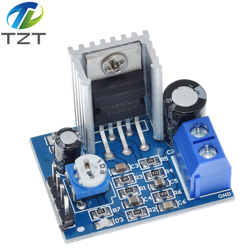 TZT TDA2030 Module Power Supply TDA2030 Audio Amplifier Board Module TDA2030A 6-12V Single