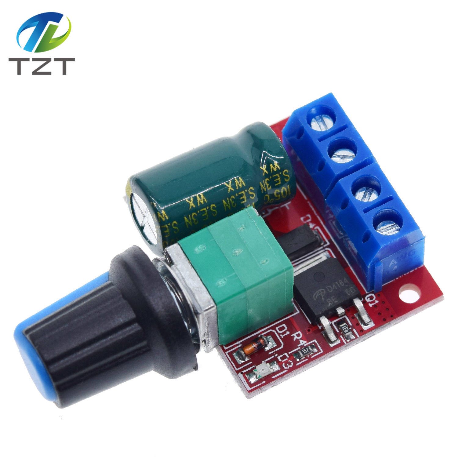 TZT DC 4.5V-35V 5A 20khz LED PWM DC Motor Controller Speed Control Dimming Max 90W Newest