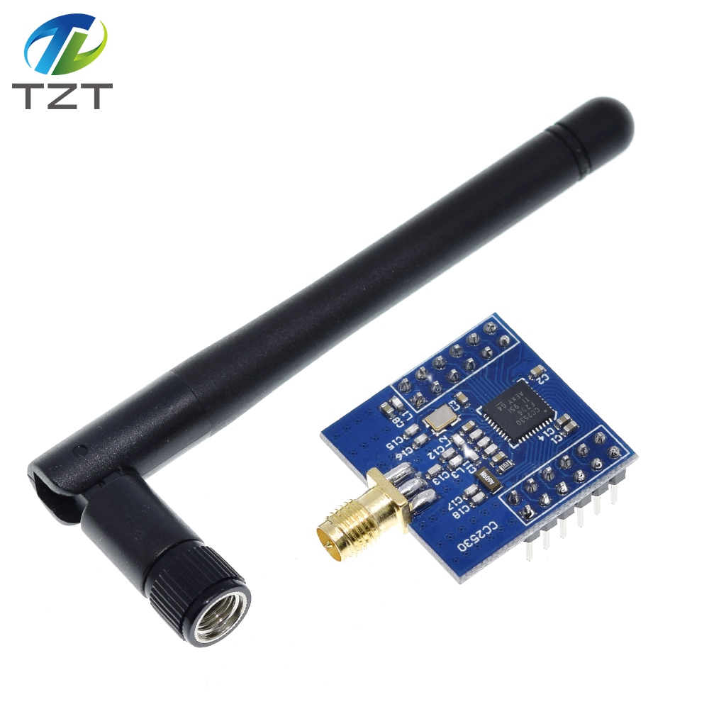 TZT CC2530 Zigbee Module UART Wireless Core Board Development Board CC2530F256 Serial Port Wireless Module 2.4GHz Zigbee