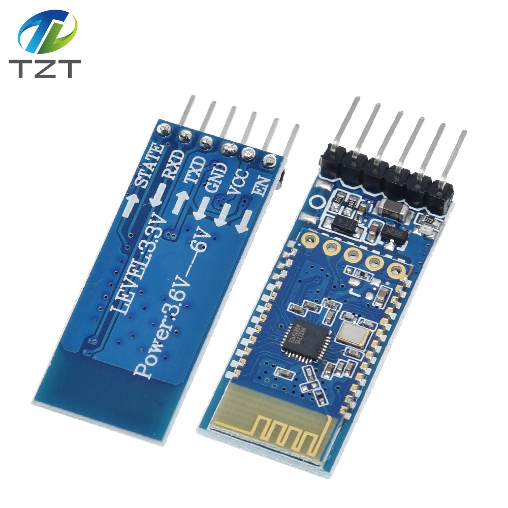 TZT JDY-30 = JDY-31 SPP-C Bluetooth serial pass-through module wireless serial communication from machine Replace HC-05 HC-06
