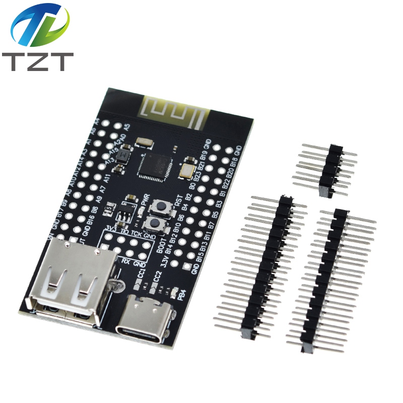 TZT CH582M Development Board Core Board BLE Wireless Bluetooth Microcontroller Low Energy Bluetooth MCU Dual USB
