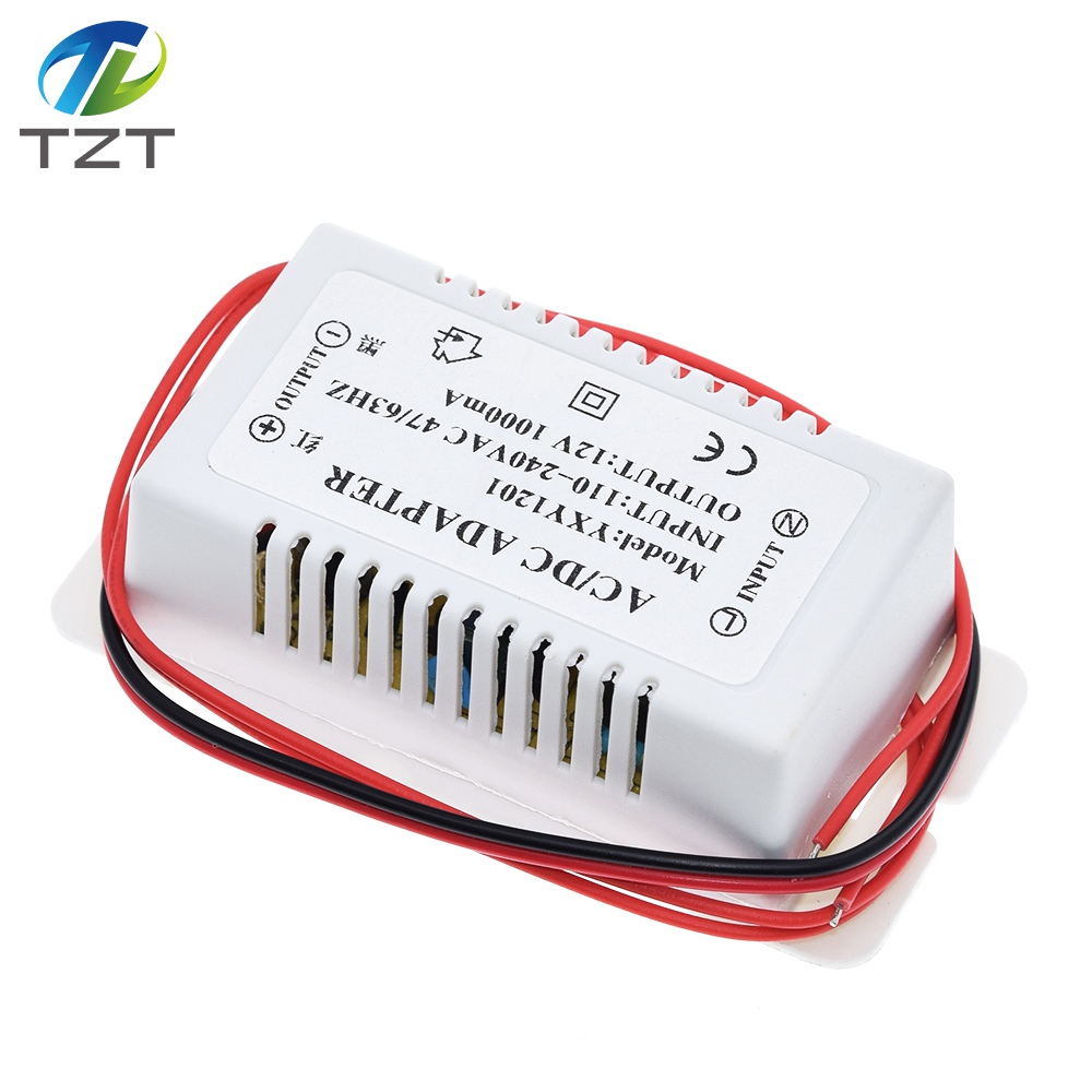 TZT MP3 decoder board special power supply 12V 1A power adapter 12V power supply