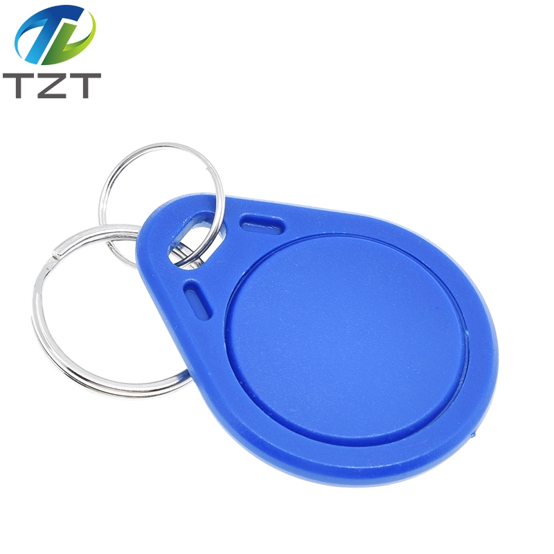 TZT 10pcs 13.56MHz RFID Key Tags Keyfobs Token NFC TAG Keychain For Arduino watch breadboard channels bag Regulator