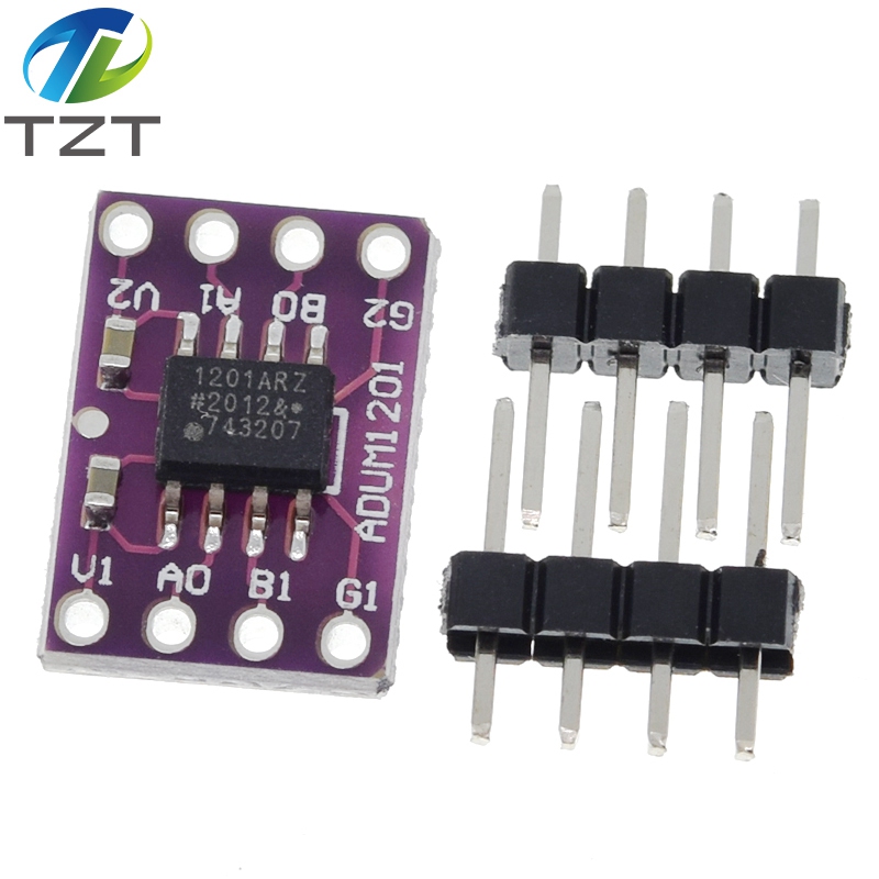TZT Magnetic Isolator Board Module Replace Optocouplers CJMCU-1201 ADUM1201 Isolator ADUM1201ARZ SOIC 8 Isolator SPI Interface