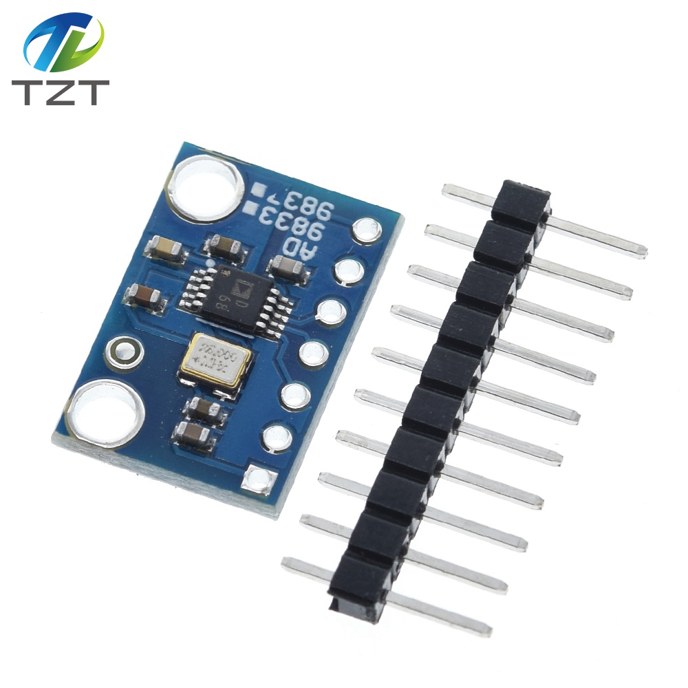 TZT AD9833 Programmable Microprocessors Serial Interface Module Sine Square Wave DDS Signal Generator Module for Arduino