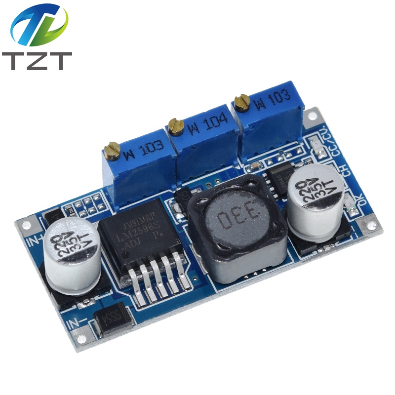 LM2596 DC-DC Step Down CC CV Power Supply Module LED Driver Battery Charger Adjustable LM2596S Constant Current Voltage  good