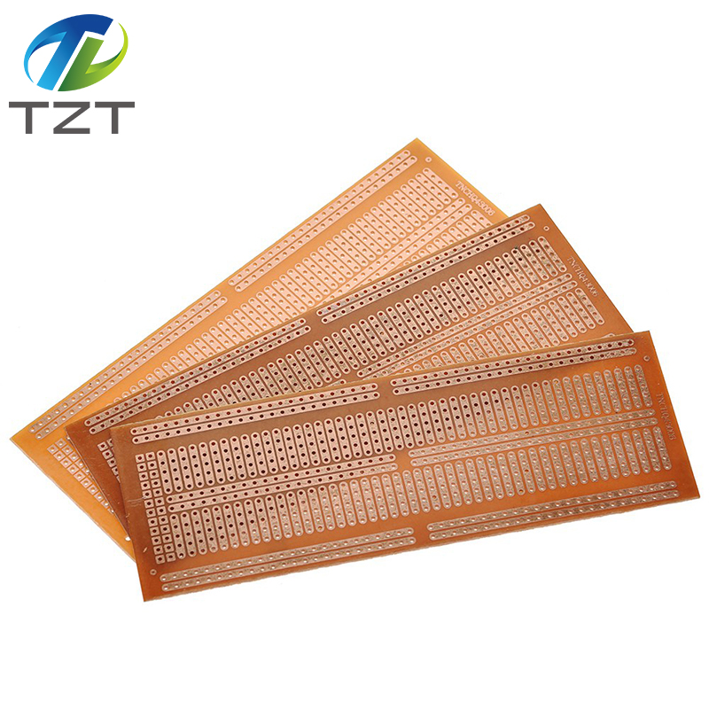 TZT 48X133 48*133MM Single Side Prototype PCB Universal Board Experimental Bakelite Copper Plate Circuirt Board