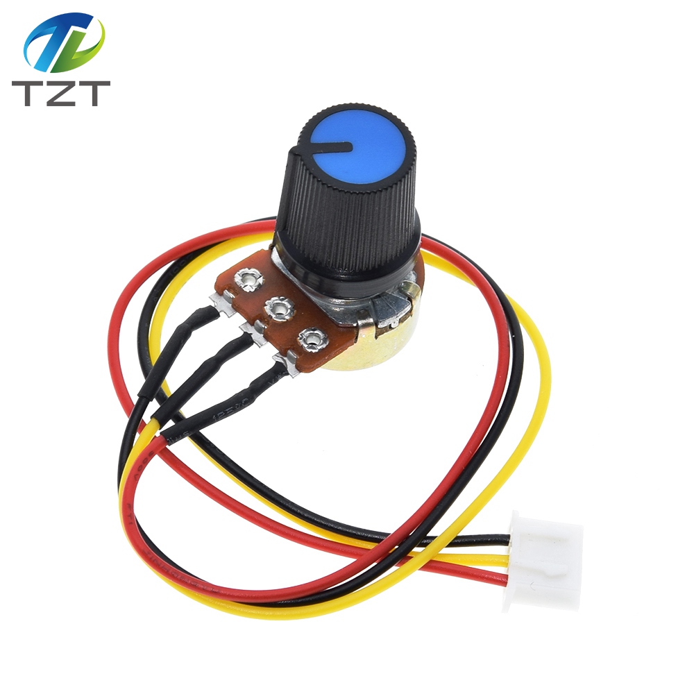 TZT  WH148 potentiometer B10K speed control knob control switch XH2.54 3P linear control handle