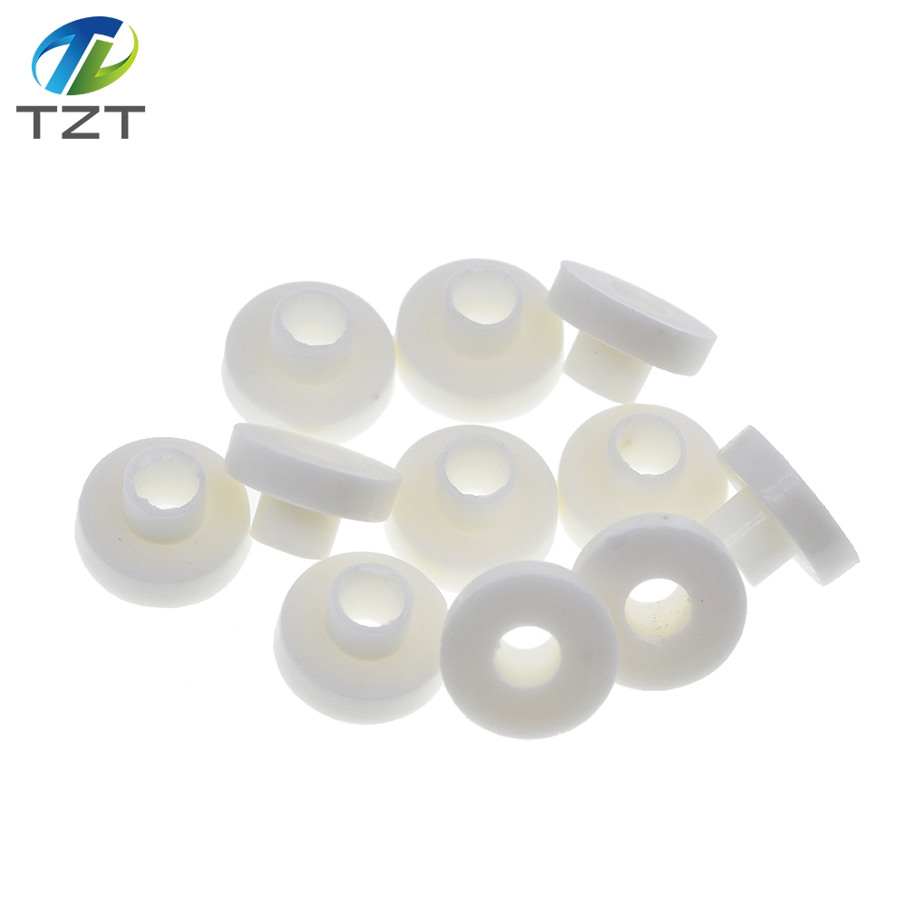 100pcs Insulating Tablets Insulation Bushing Transistor Pads Circle TO-220 Insulated Cap Insulation Particle Ring For M3 Screws