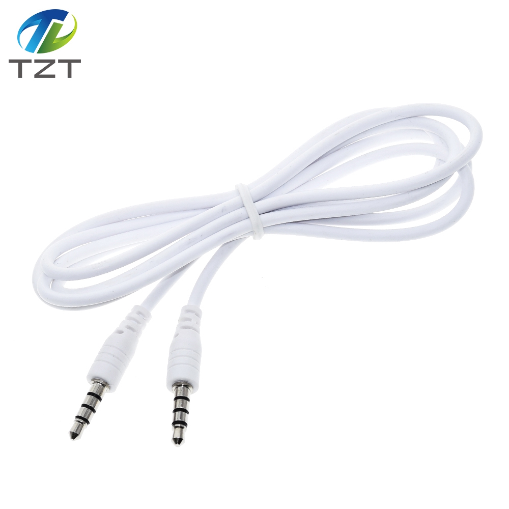 1M Auto Replacement Parts janitors New Arrival 4 Pole Male Record Car Aux Audio Cord Headphone Connect Cable car-styling nov30