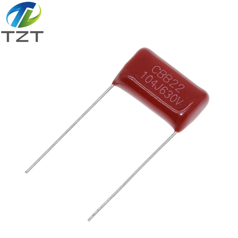 TZT 10PCS 630V104J Pitch 15mm 0.1UF 100nf 630V 104 CBB Polypropylene film capacitor