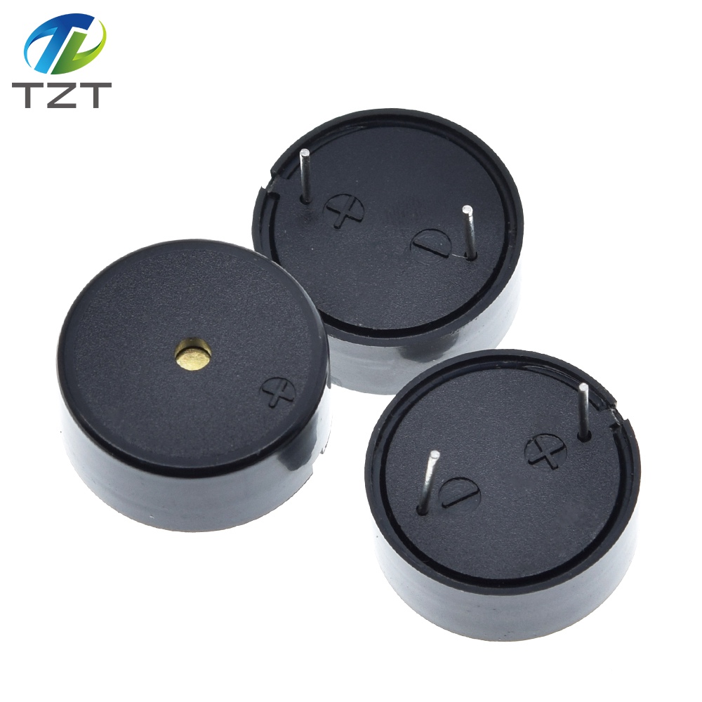 QST-2210 Environmental Friendly 12V Piezoelectric Buzzer 22*7 Passive Alarm Buzzer