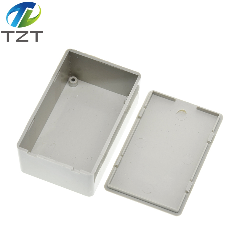 TZT Plastic Waterproof Cover Project Electronic Instrument Case Enclosure Box 70X45X30mm White