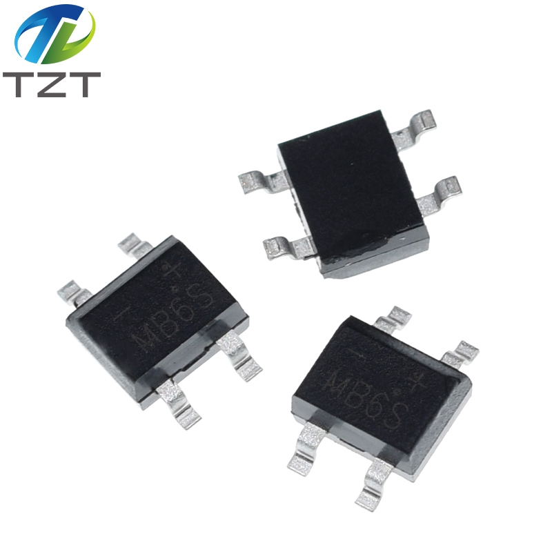 TZT 600V 0.5A SOP-4 SMD rectifier diode bridge mb6s
