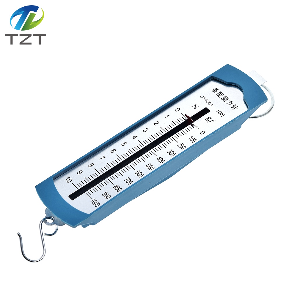 TZT 10N Newton meter / force gauge Bar box spring dynamometer balance Physics Experiments