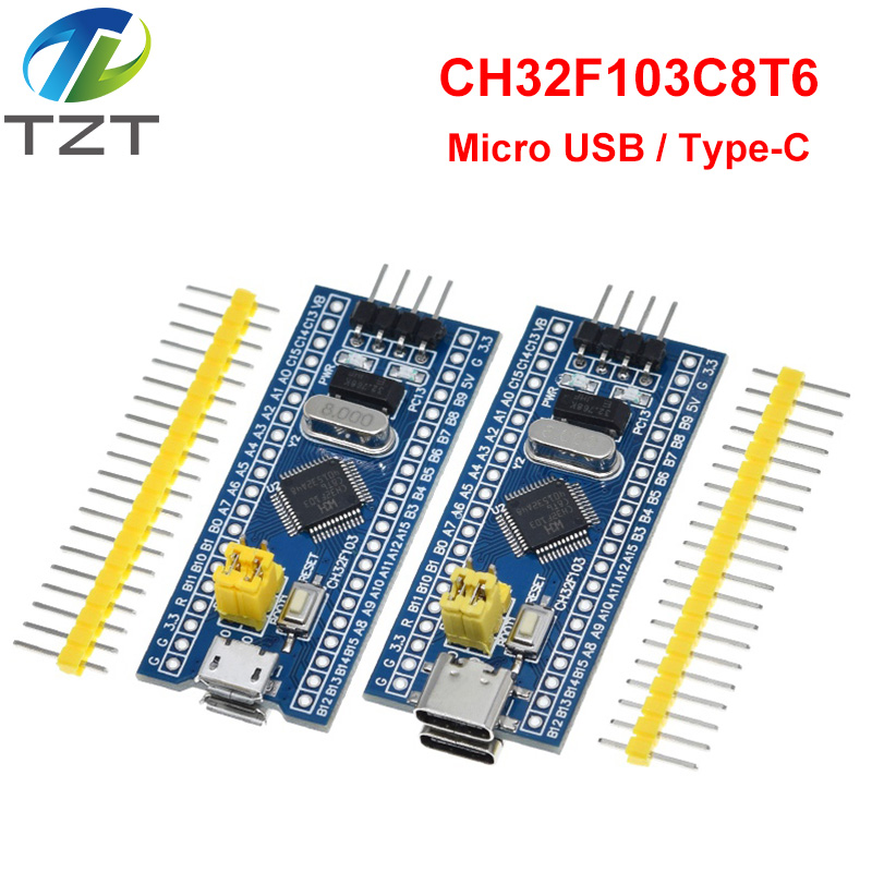 TZT CH32F103C8T6 STM32F103C8T6 ARM STM32 Minimum Development Board Module for arduino Diy Kit