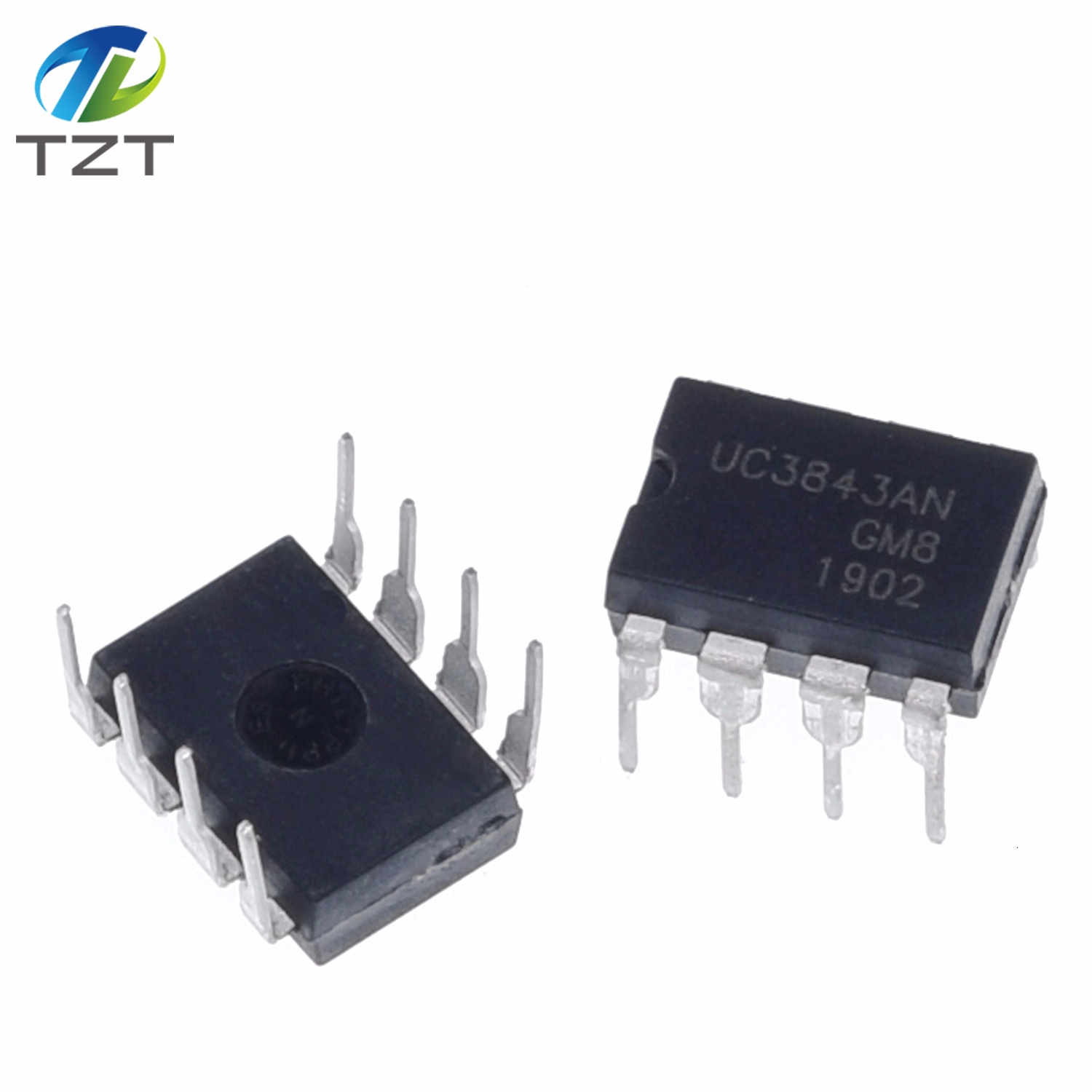 TZT UC3843 DIP8 1pcs/lot UC3843B UC3843BN UC3843AN 3843 DIP8 PWM Switching Power Converter