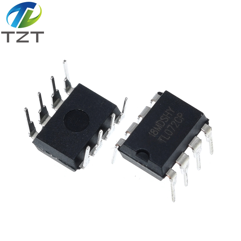 TZT 1PCS TL072CP DIP8 TL072 DIP TL072CN DIP-8 new and original IC