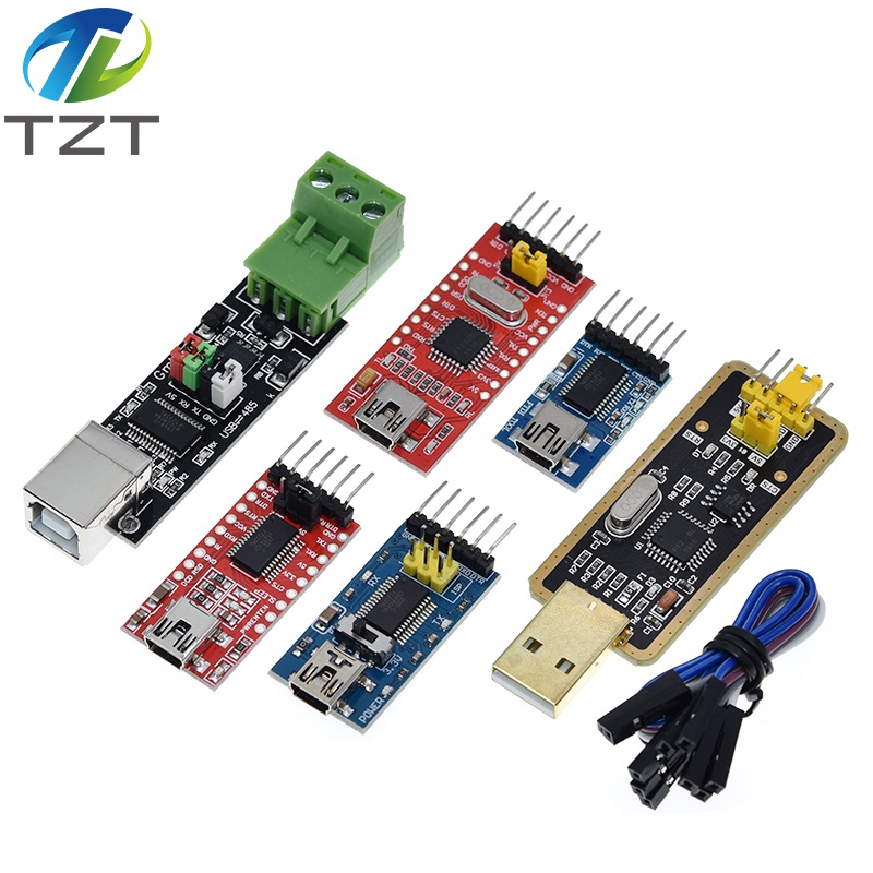TZT FT232BL FT232RL Basic Breakout Board FTDI FT232 USB TO TTL 5V 3.3V Debugger Download Cable To Serial Adapter Module