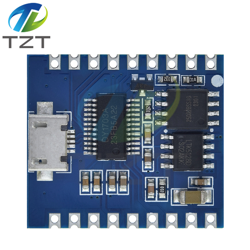 TZT DY-SV17F Audio Module Mini MP3 Player IO Trigger USB Flash Voice Module MAR25