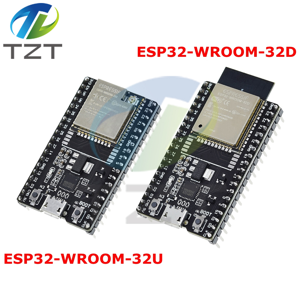 TZT ESP32-DevKitC Core Board ESP32 Development Board ESP32-WROOM-32D ESP32-WROOM-32U CH9102X For Arduino+ Free Shipping