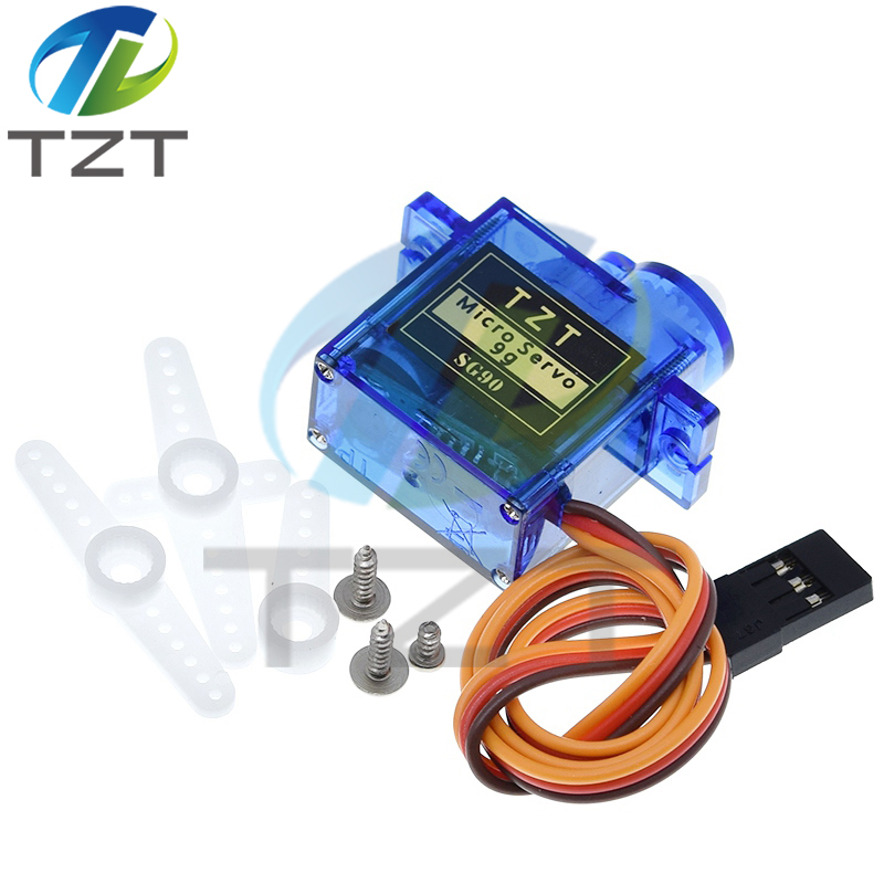 TZT Official Smart Electronics Rc Mini Micro 9g 1.6KG Servo SG90 for RC 250 450 Helicopter Airplane Car Boat For Arduino DIY
