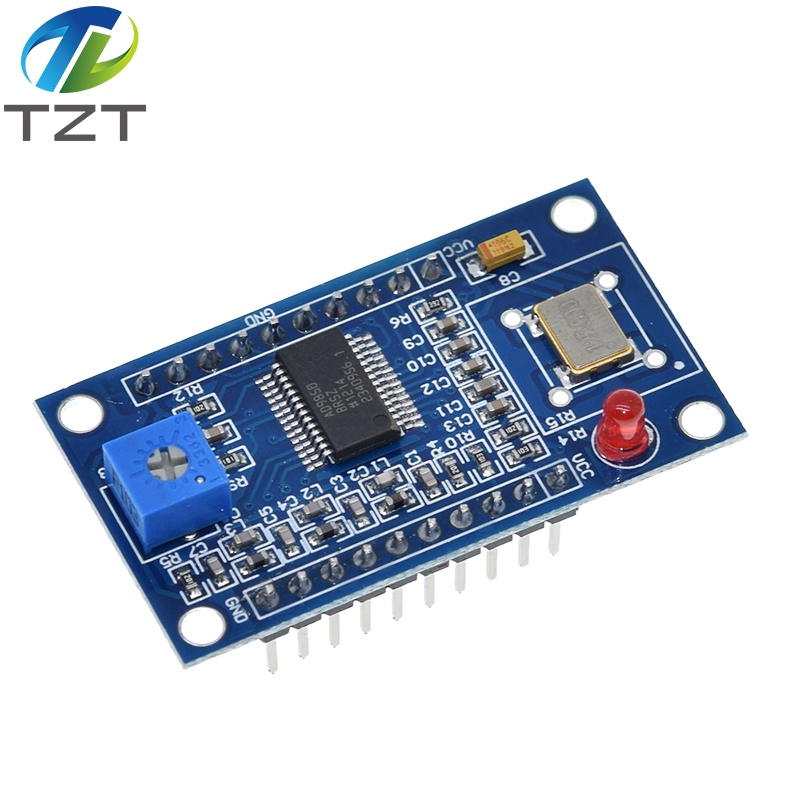 TZT DDS Signal Generator Module Development Board 0-70MHz 0-40MHz AD9850 2 Sine Wave and 2 Square Wave