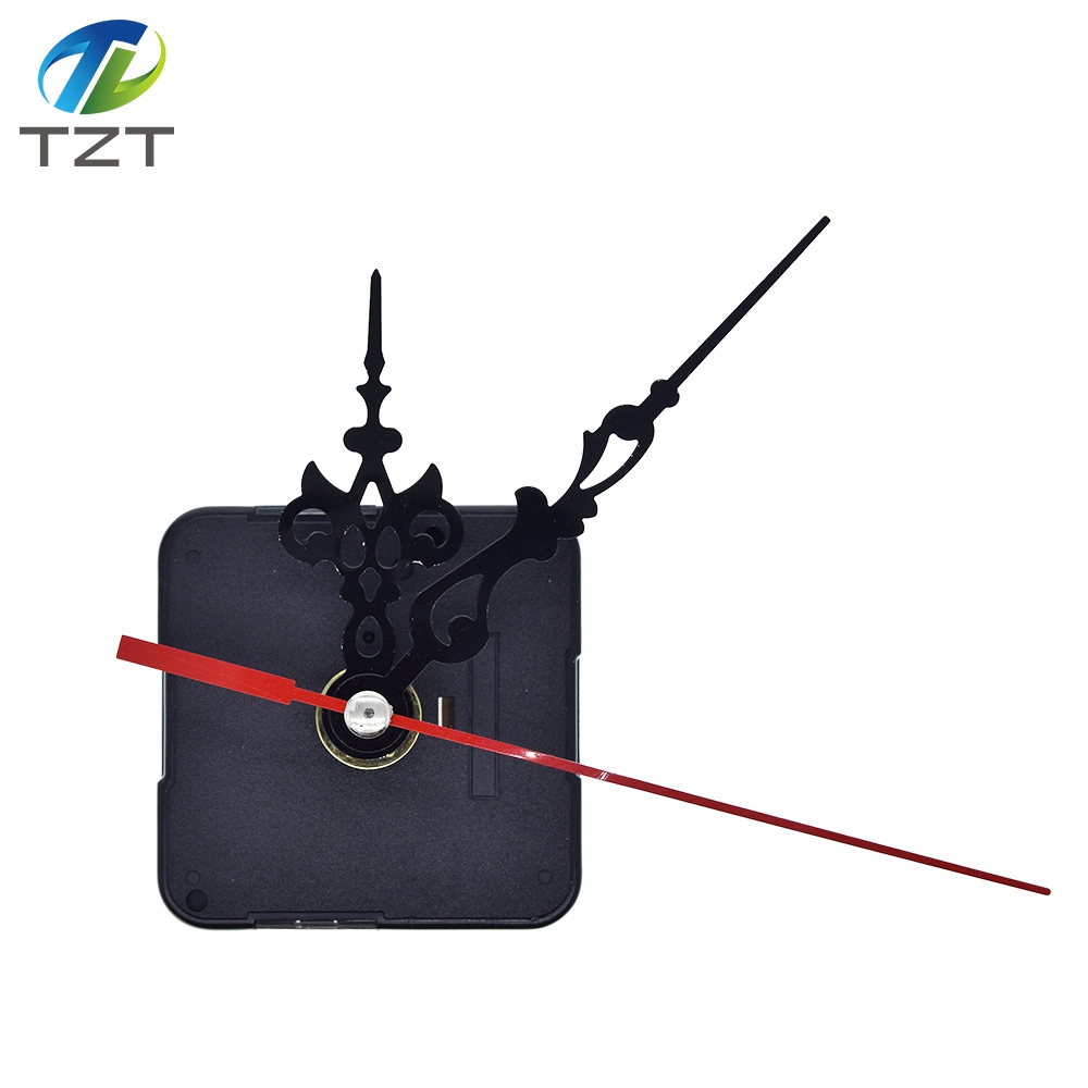 Professional And Practical Quartz Wall Clock Movement Mechanism DIY Repair Tool Parts Kit with Red Hands